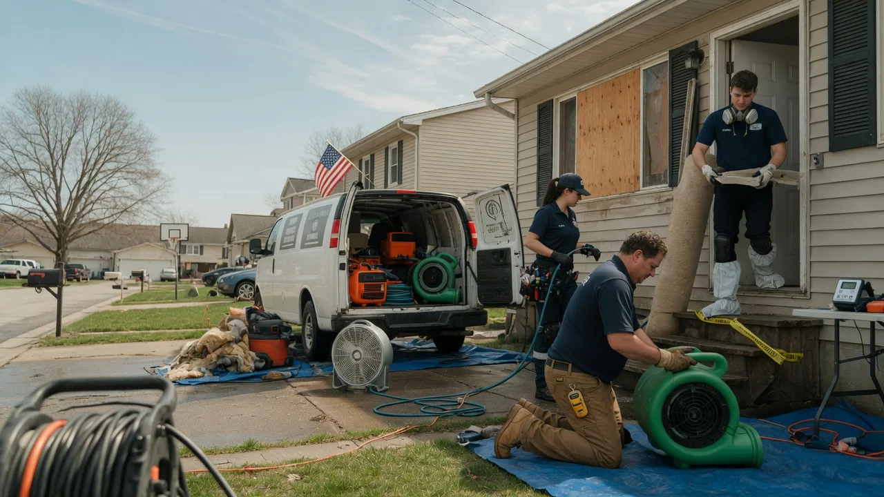 Water Damage Restoration in Madisonburg, PA near me